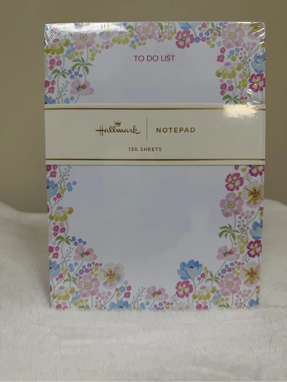 Hallmark Floral Notepad